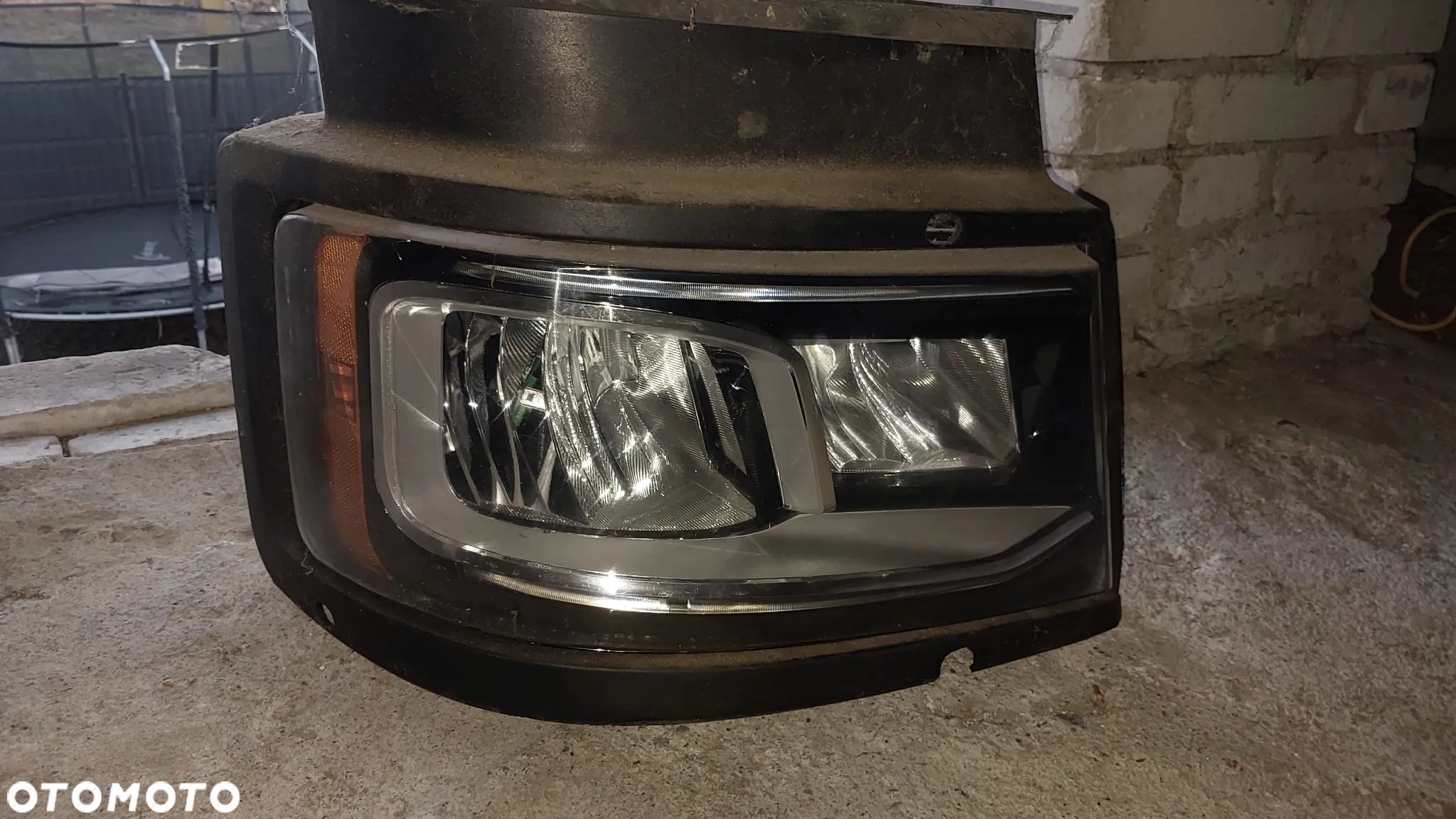 Lampa reflektor scania R S PRAWA 2655849 full led nowy model - 1