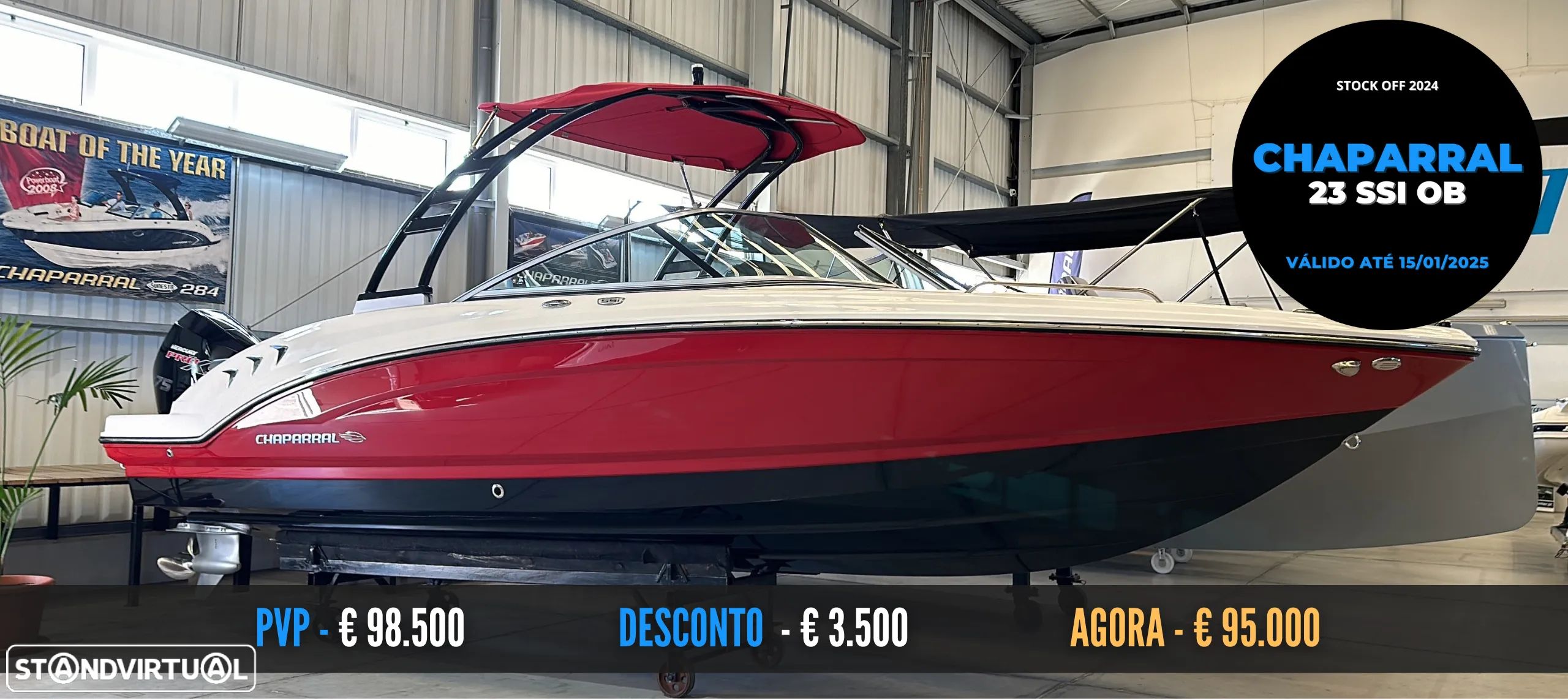 Chaparral 23 SSI OB - 1