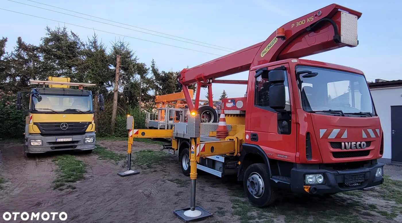 Iveco podnośnik koszowy 30 m Palfinger P300 KS Wumag WT zwyżka Ruthmann Bison TKA - 3