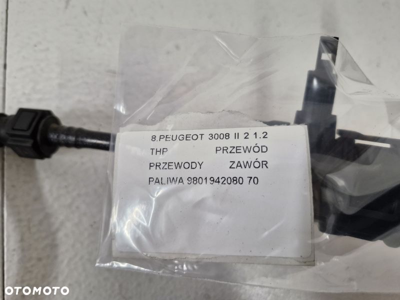 peugeot 3008 ii 2 1.2 thp przewód przewody zawór paliwa 9801942080 - 7