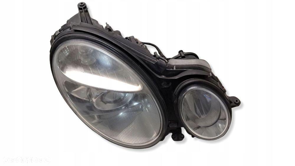 mercedes w211 prawa lampa przednia - anglik xenon przetwornica spryskiwacz - 2
