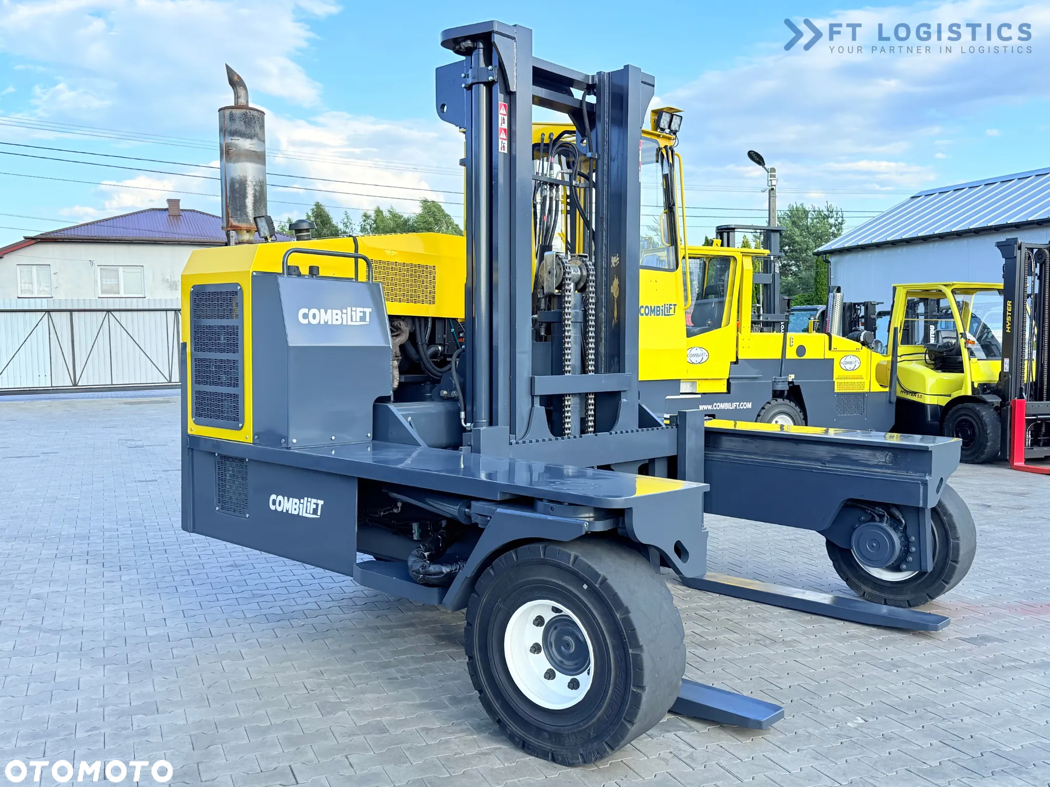 Combilift C14000 / GAS LPG / DUPLEX 3600MM / WOLNY SKOK / POZYCJONER / WIDŁY 1500MM / JAK NOWY - 2
