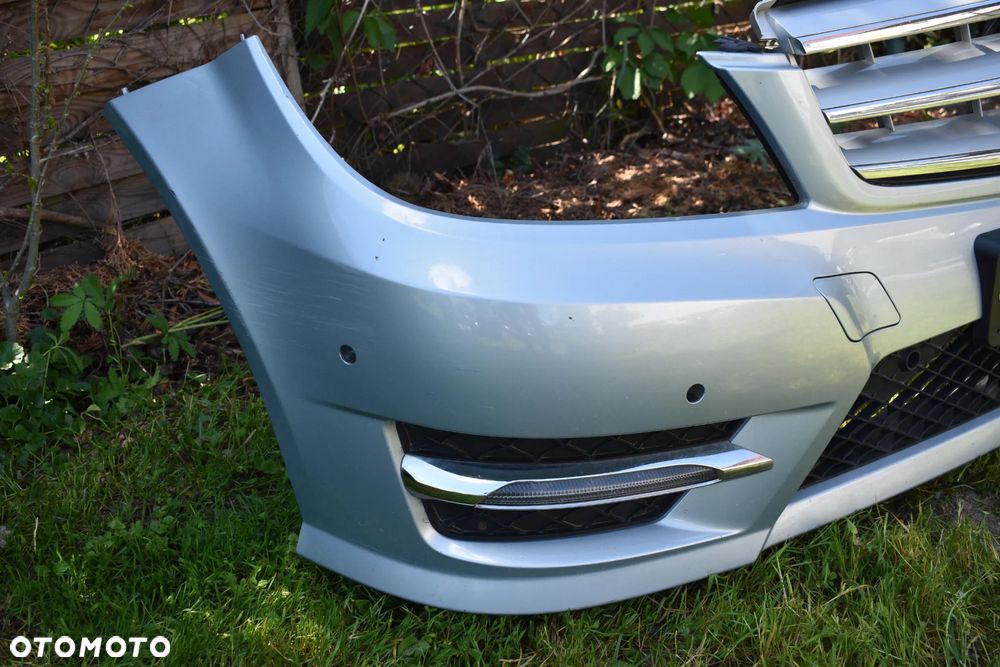 MERCEDES W204 LIFT AMG ZDERZAK PRZEDNI PRZÓD 6x PDC ORG 988 - 2