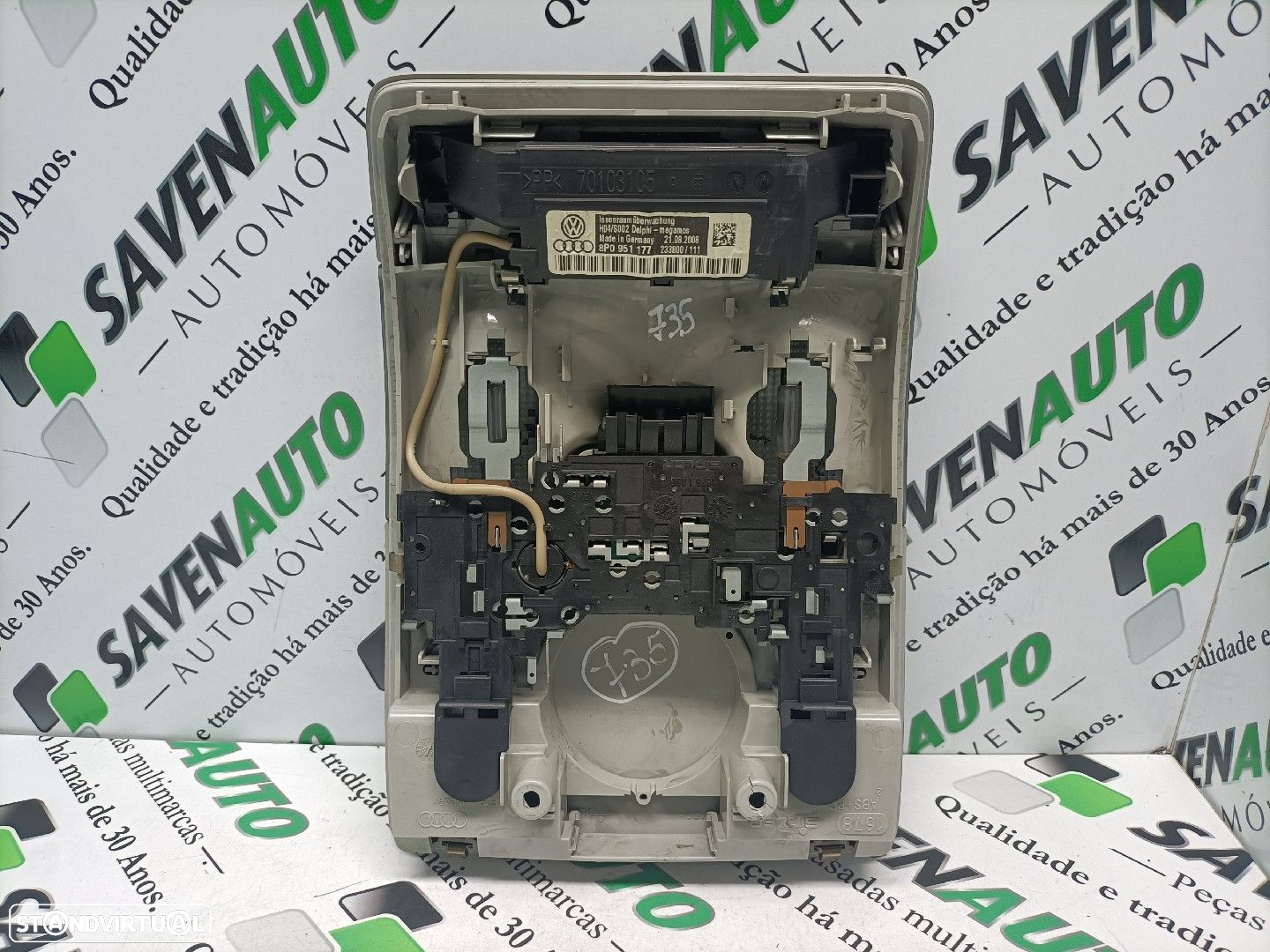 Plafonier / Botão Luz Tecto Audi A3 (8P1) - 2