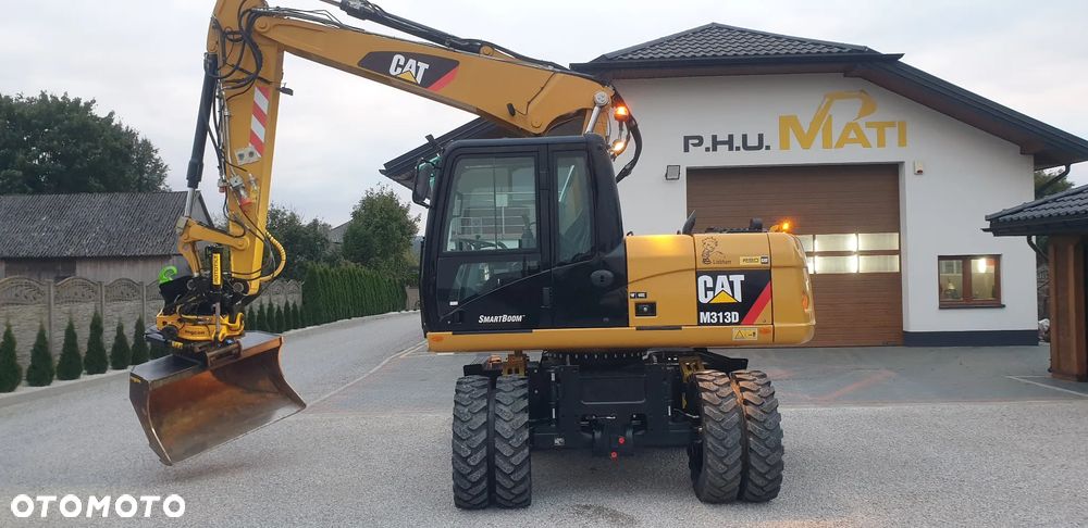 Caterpillar CAT 313D ROTOTILT ze szczypcami sprowadzony SUPER STAN!! - 39