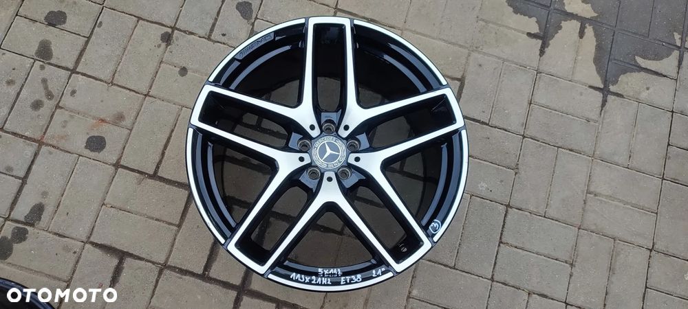 FELGI ALUMINIOWE 5x112 STOPNIOWANE MG 2x10Jx21 CALI ET 52,5 2924012900 2x 11Jx21 CALI ET38 2924011700 MERCEDES GLE COUPE I INNE KOMPLET 4 SZTUKI - 10