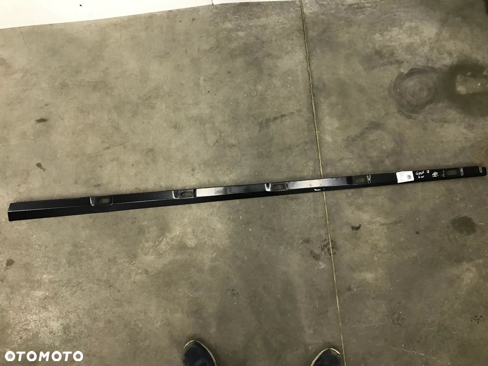 Nakładka progu VW golf 7 VII lewa listwa wewnętrzna NOWA ORYGINALNA 5g4809341 - 1