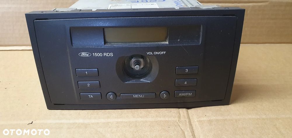 Radio radioodtwarzacz CD fabryczny 1500 RDS KOD Ford Transit MK7 - 1