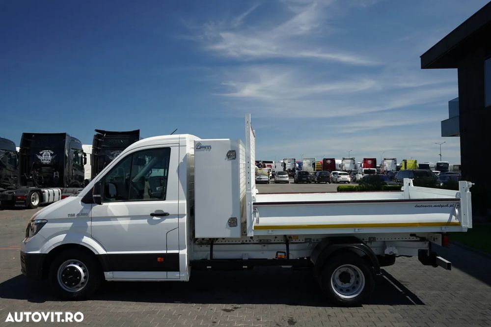 MAN TGE 4.180 / BASCULATOR SPATE / DUBLU / CAMERĂ MARȘARIER / IMPORTAT - 14