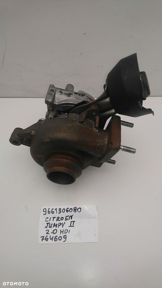 TURBINA 2.0 HDI 2.0 JTD 120KM 122KM SCUDO EXPERT JUMPY PROACE 9661306080 764609 - 8