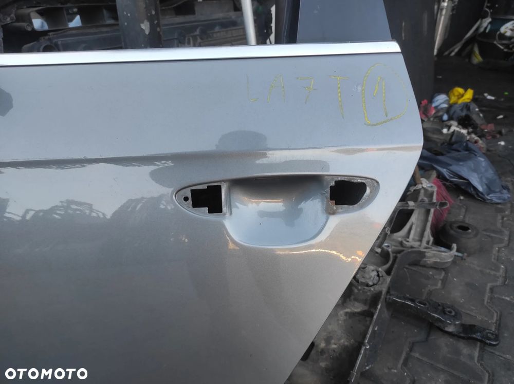 VW PASSAT B6 LA7T SZARE DRZWI TYŁ LEWY TYLNE LEWE WYSYŁKA !!!!!!! - 4