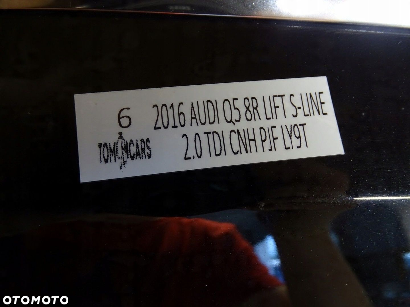 DRZWI LEWE LEWY PRZÓD PRZEDNIE AUDI Q5 8R LIFT LY9T - 9