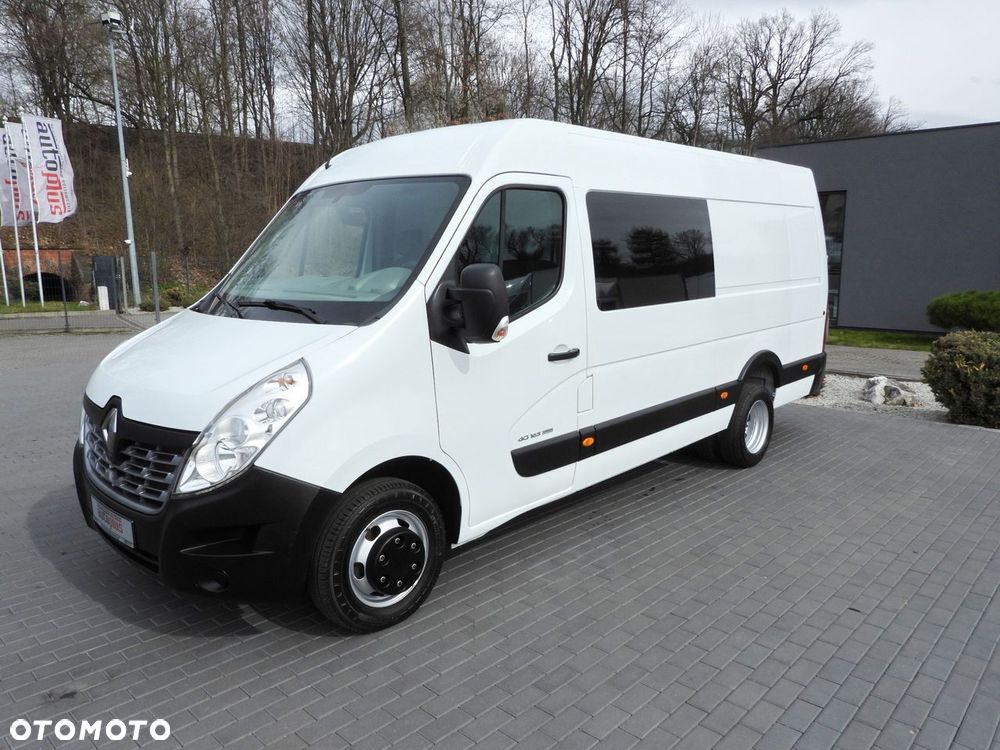 Renault MASTER FURGON TEMPOMAT PNEUMATYKA BLIŹNIACZE KOŁA KLIMATYZACJA  165KM - 7