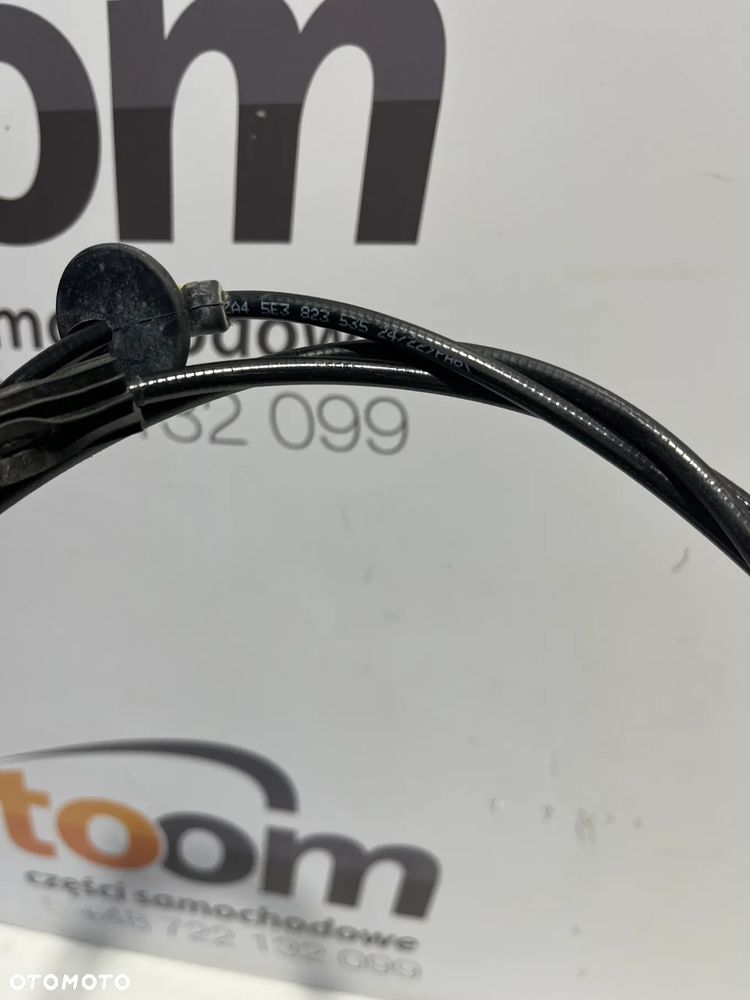 LINKA CIĘGNO OTWIERANIA MASKI SILNIKA SKODA OCTAVIA IV KOMBI - 2