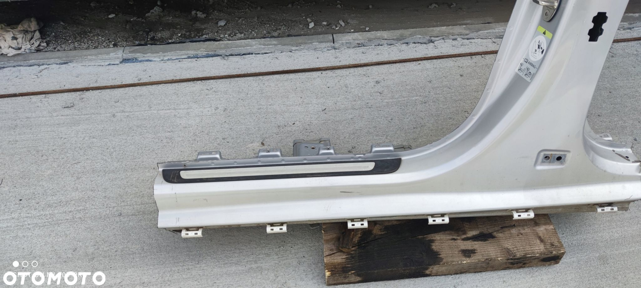 ĆWIARTKA PRÓG SŁUPEK B LEWY AUDI A6 C7 LIFT LX7W - 4