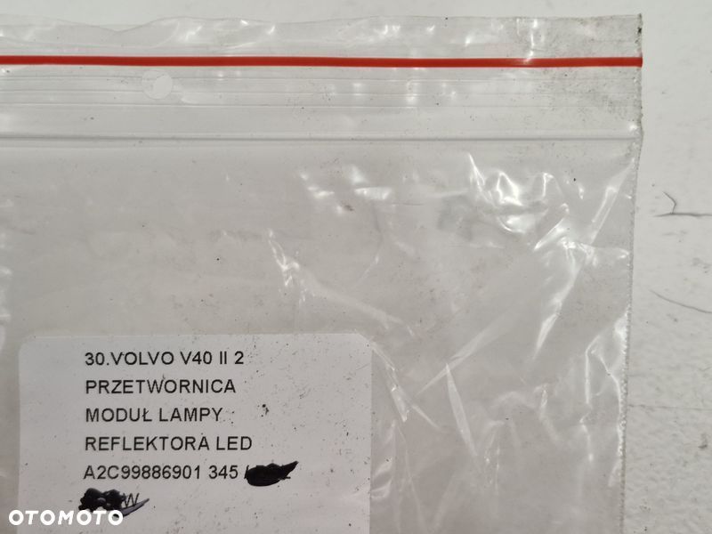 VOLVO V40 2 II PRZETWORNICA MODUŁ LAMPY REFLEKTORA LED A2C99886901 - 6