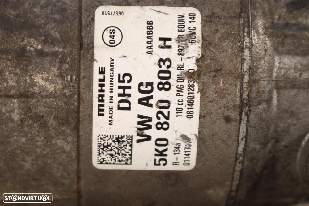 Compressor Do Ac / Ar Condicionado Volkswagen Scirocco (137, 138)  5K0 - 5