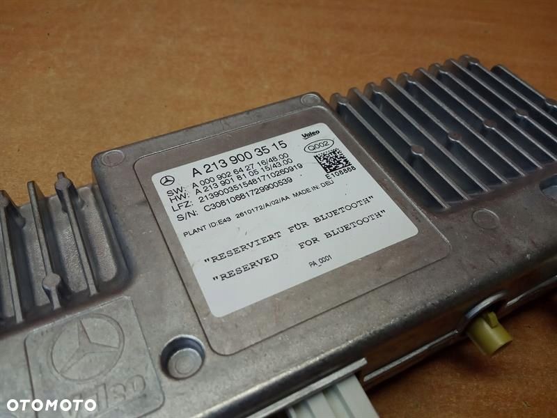 MODUŁ KAMERY MERCEDES E KLASA W213 A2139003515 - 4