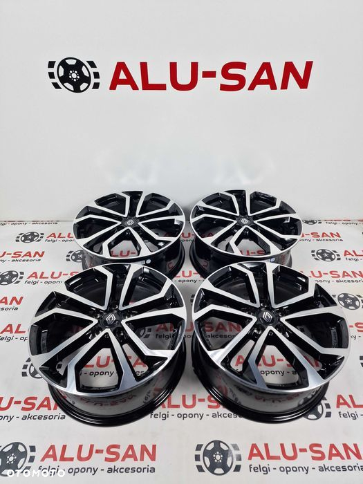 NOWE alufelgi RENAULT 19" 5x114,3 Laguna Talisman Megane - Czarne - 3