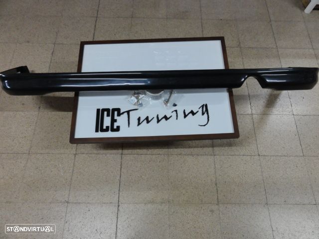 Lip / Spoiler Traseiro Honda Civic 99-01 EK, EJ 2, 4 Portas Type R style ABS - 1