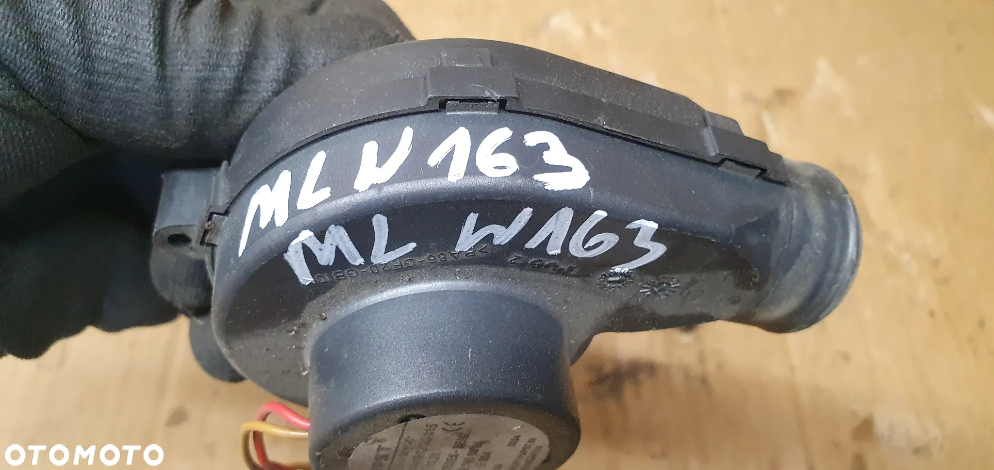 Wentylator dmuchawa komputera Mercedes ML W163 1295450095 - 6