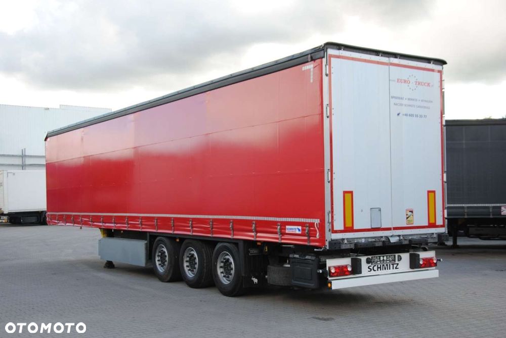 Schmitz Cargobull SCS kurtyna, podnoszona oś - 5