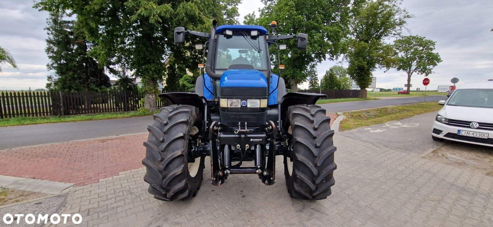 New Holland TM140 Import Oryginał Pierwszy właściciel Tuz Perfekcyjnie zadbany - 7