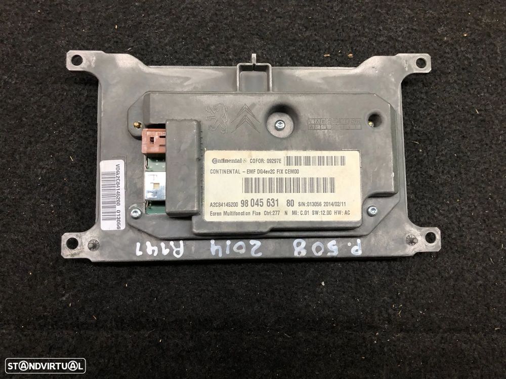 PEUGEOT 508 I RADIO COMANDOS DISPLAY ECRA - R141 - 3