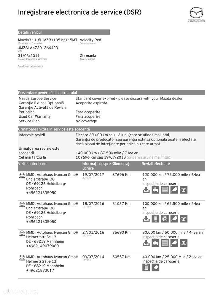 Mazda 3 1.6 MZR 90th Anniversary - 9