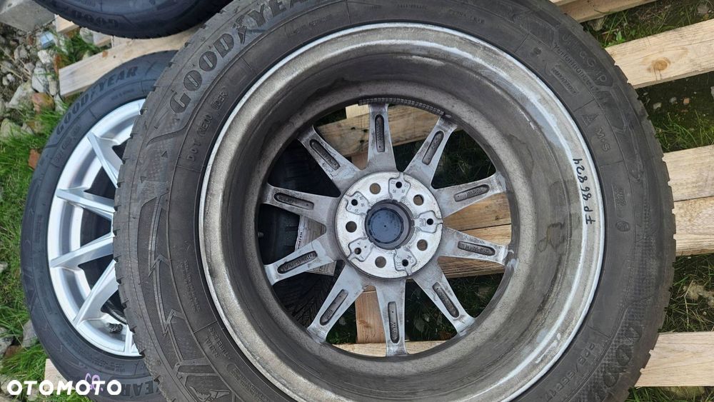 felgi aluminiowe bmw g20 7.5x17 et30 6896762 opony zima goodyer 225/55 r17 - 11