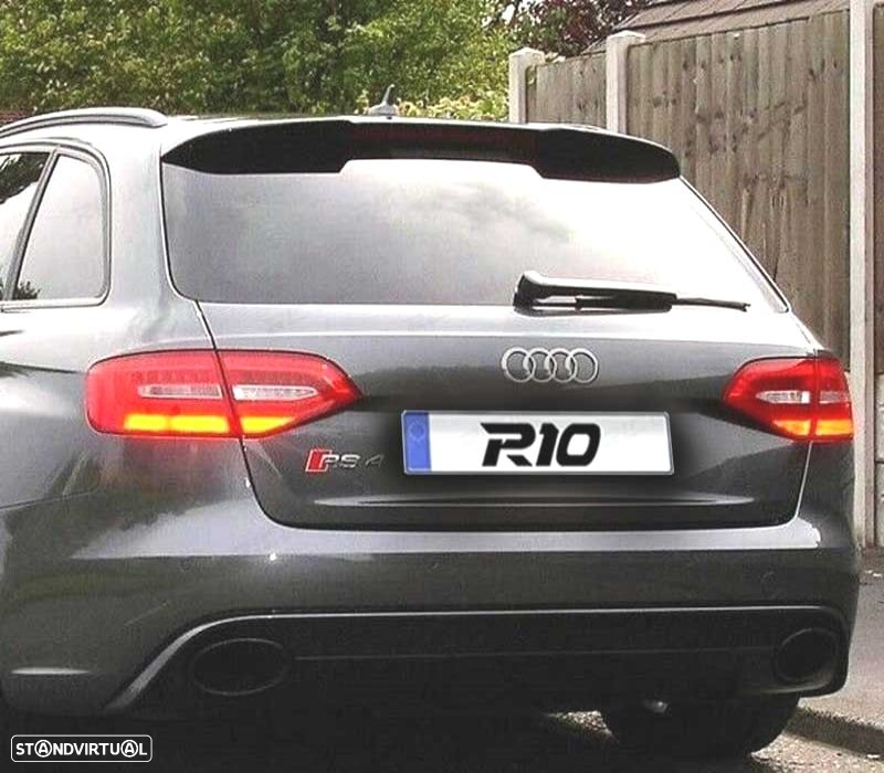 AILERON SPOILER AUDI A4 B8 8K AVANT 08-15 LOOK RS4 - 3