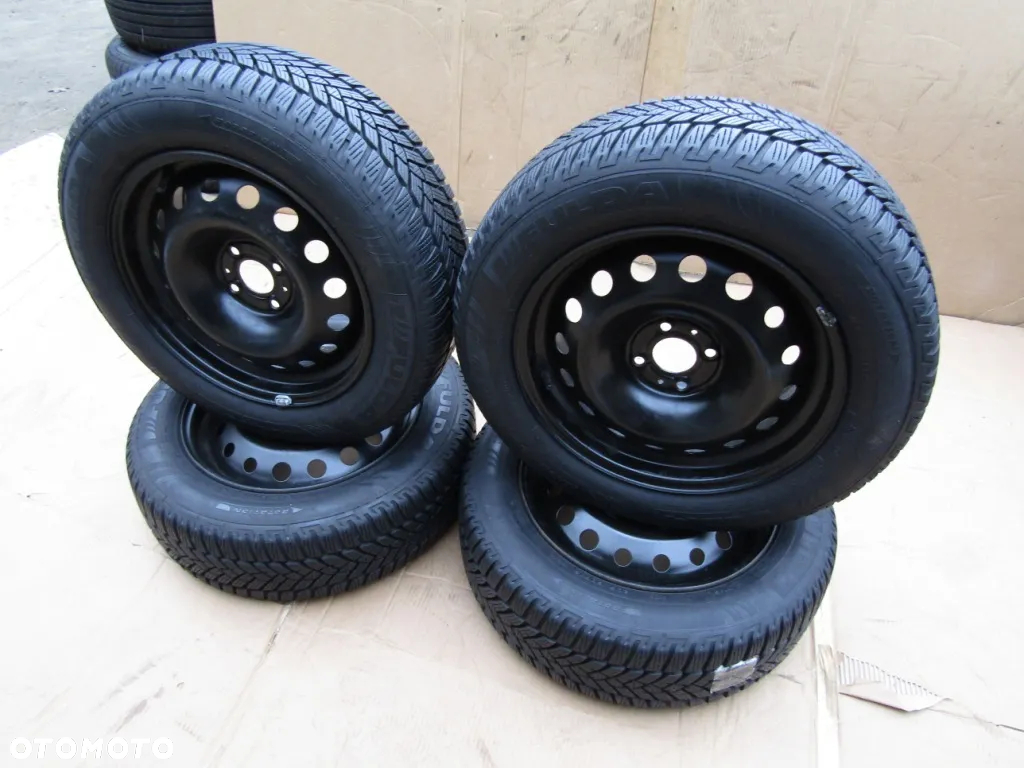 4x Felgi Koła 16 Renault Clio IV Captur + Opony Zimowe 205/60 16 Fulda - 9