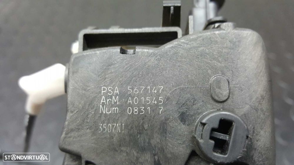 FECHADURA PORTA FRENTE DIREITA PEUGEOT 308 SPORT - 2