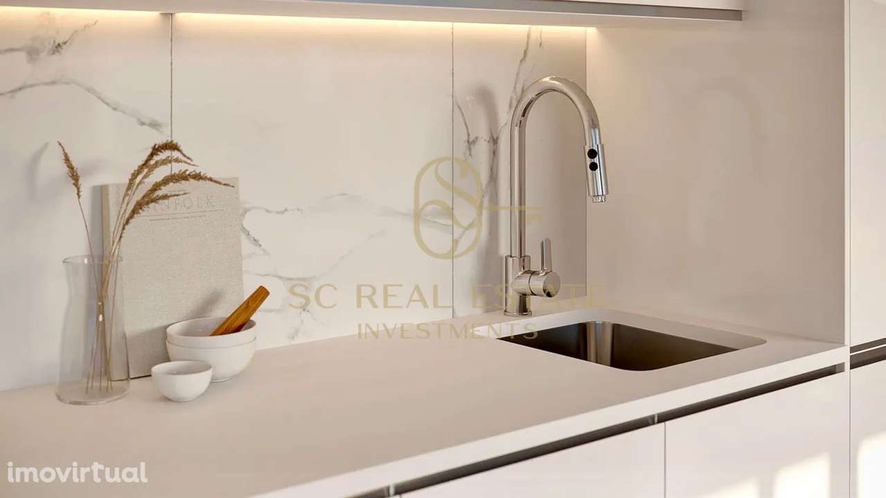 Apartamento T1 Novo Último Piso Canidelo - Grande imagem: 5/10