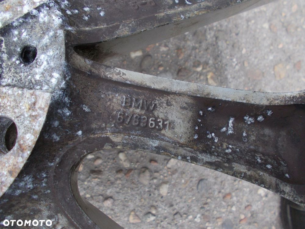 BMW E90 FELGI ALUMINIOWE 8JX17 ET34 6783631 KOMPLET - 7
