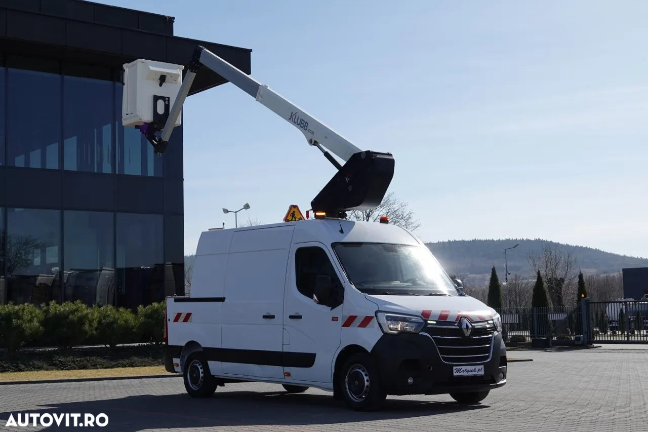 Renault MASTER / BASKET LIFT - 10 metri / 2021 / TABLA + LIFT / DUPA CONTRACTUL DE SERVICE / - 3