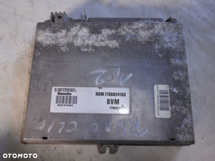 KOMPUTER RENAULT S101729102C 7700854160 POSIADAM DWIE SZTUKI - 3