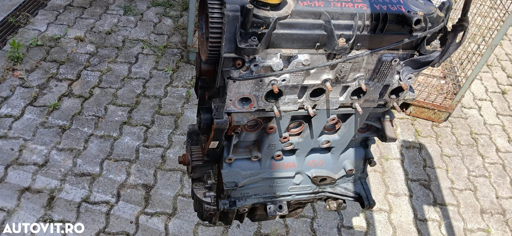 Motor D19AA Suzuki SX4  fiat sedici 1.9 diesel 2009 - 5