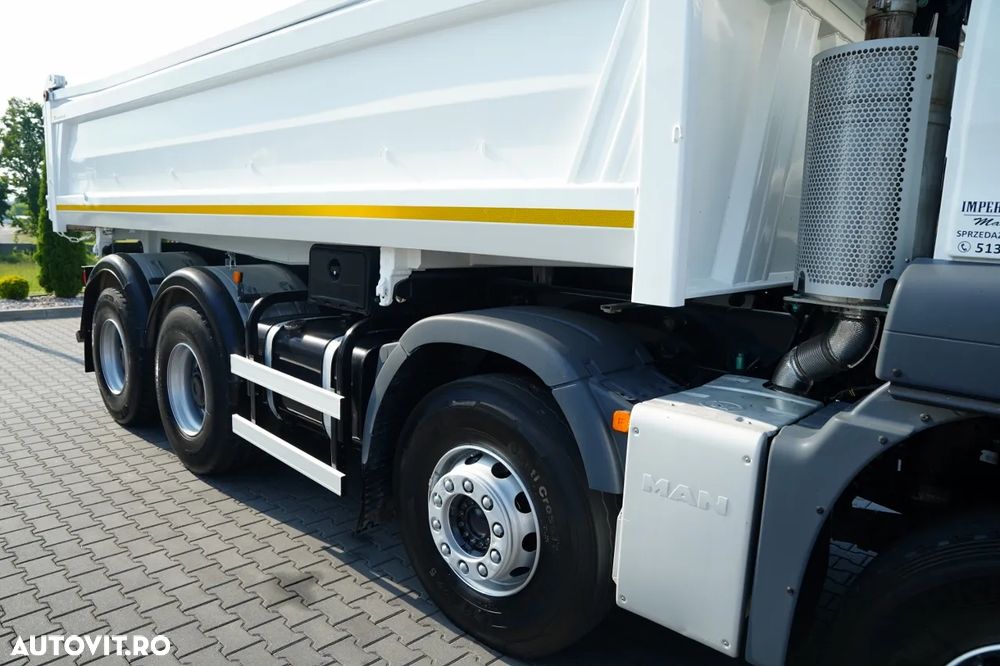 MAN TGS 35.420 / 8X4 / BASCULATOR 2 LATURĂ / MEILLER KIPPER / HYDROBRA / AUTOMAT / EURO 6 - 20