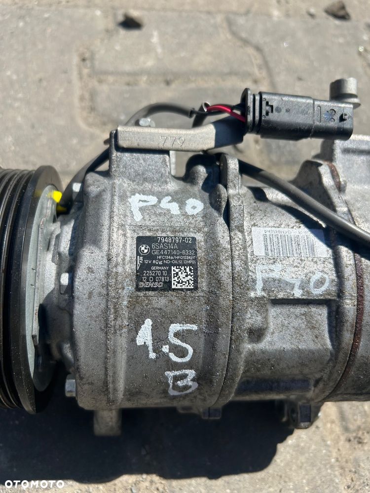 Bmw F40 kompresor klimatyzacji 7948797-02 sprężarka 1.5 B 2020- - 3