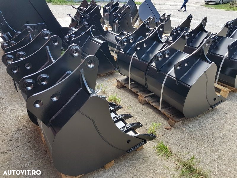 Cupa excavare, taluzare, trapezoidala buldoexcavator, excavator - 2