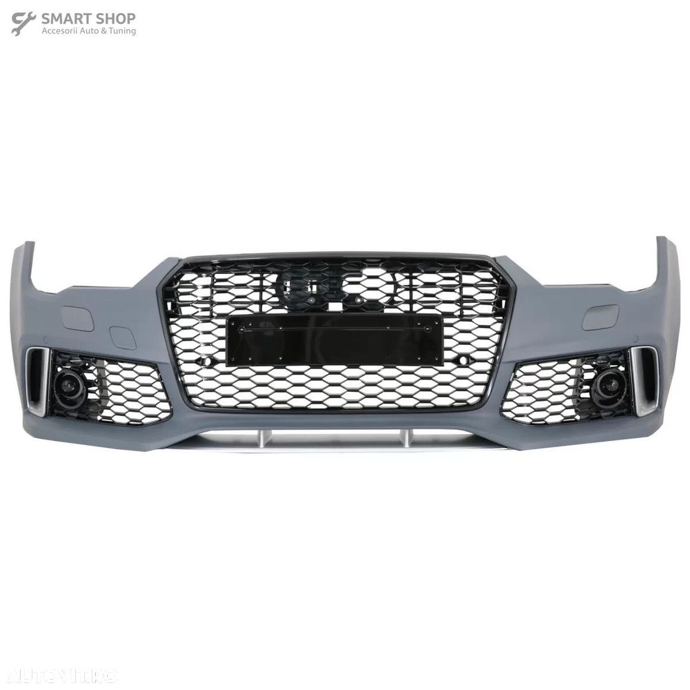 Bara Fata Audi A7 4G Facelift (2015-2018) RS7 Design cu Grile - 1