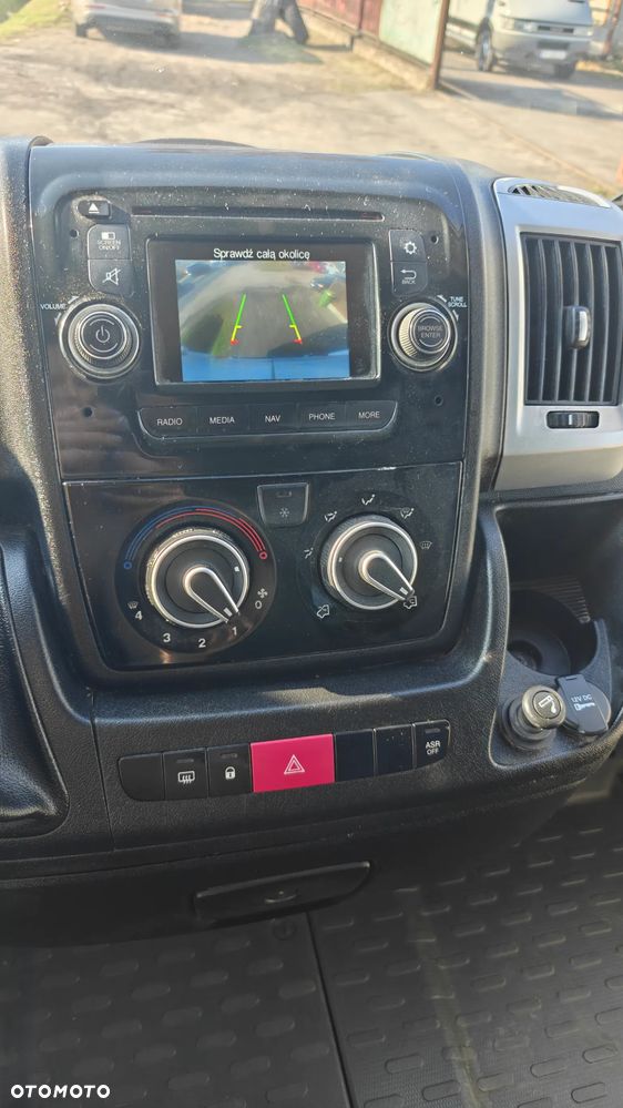 Fiat Ducato  Brygadówka 7 osób L3H2 klimatyzacja nawigacja ledy hak kamera cofania DOKA - 19