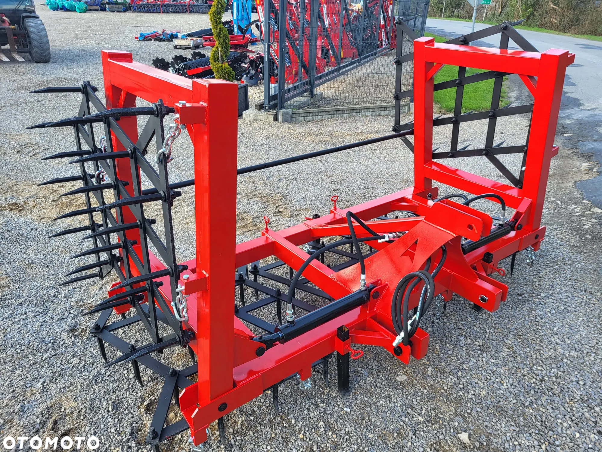 BRONY POLOWE HYDRAULICZNIE SKŁADANE 5 pól/2 siłowniki / solidna rama / 20Ph - 11