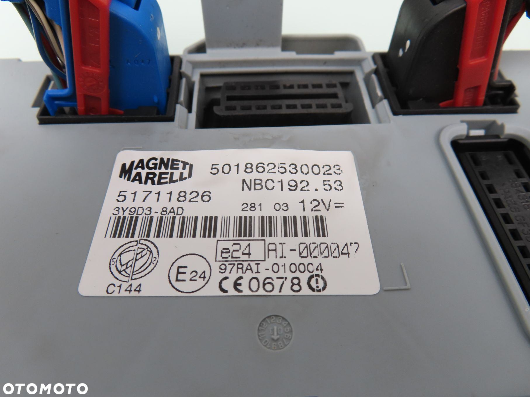 STACYJKA STEROWNIK FIAT STILO 1.6 IAW5NFT9 51711826 51732865 - 6