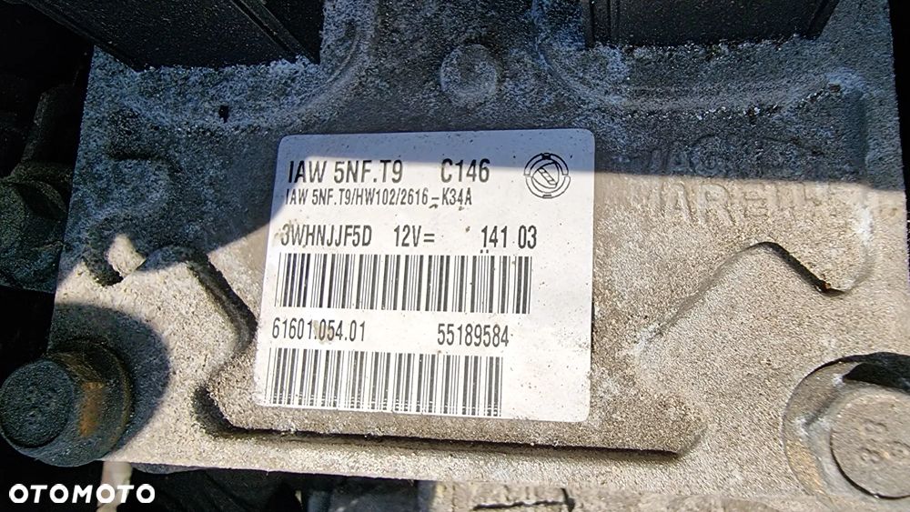 Sterownik silnika Fiat Stilo 1.6 16v IAW 5NF.T9 55189584 - 2