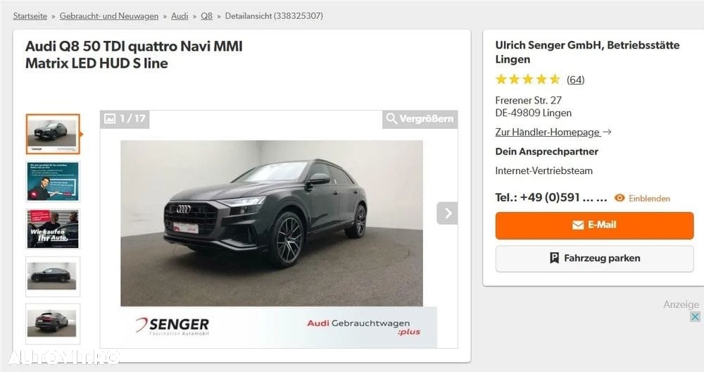 Audi Q8 3.0 50 TDI quattro Tiptronic MHEV - 27