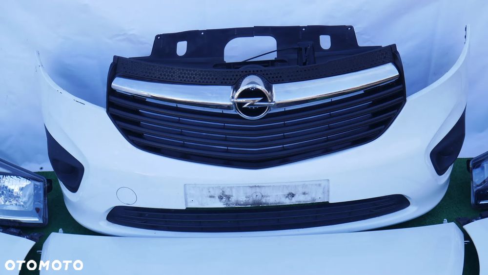 MASKA ZDERZAK LAMPY BŁOTNIKI PAS PRZEDNI CHŁODNICE BELKI OPEL VIVARO C - 9