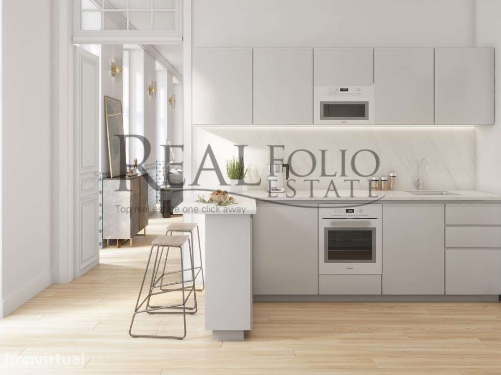 Luxuoso apartamento T3+1 no coração do Chiado - Grande imagem: 5/32