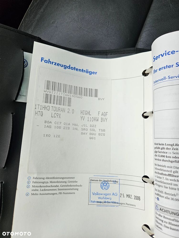 Volkswagen Touran 2.0 FSI Automatik Highline - 35